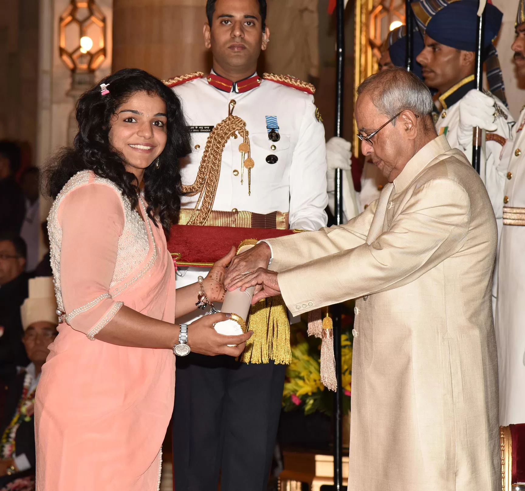 Sakhi-padmashri-award