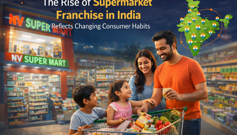 supermarket franchise in india