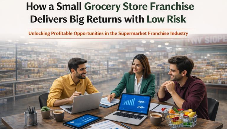 how a small grocery store franchise delivers big returns with low risk
